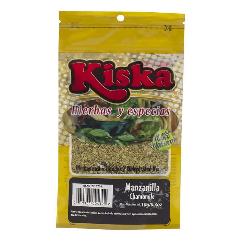 Kiska-Manzanilla-Chamomile-X-10-G-