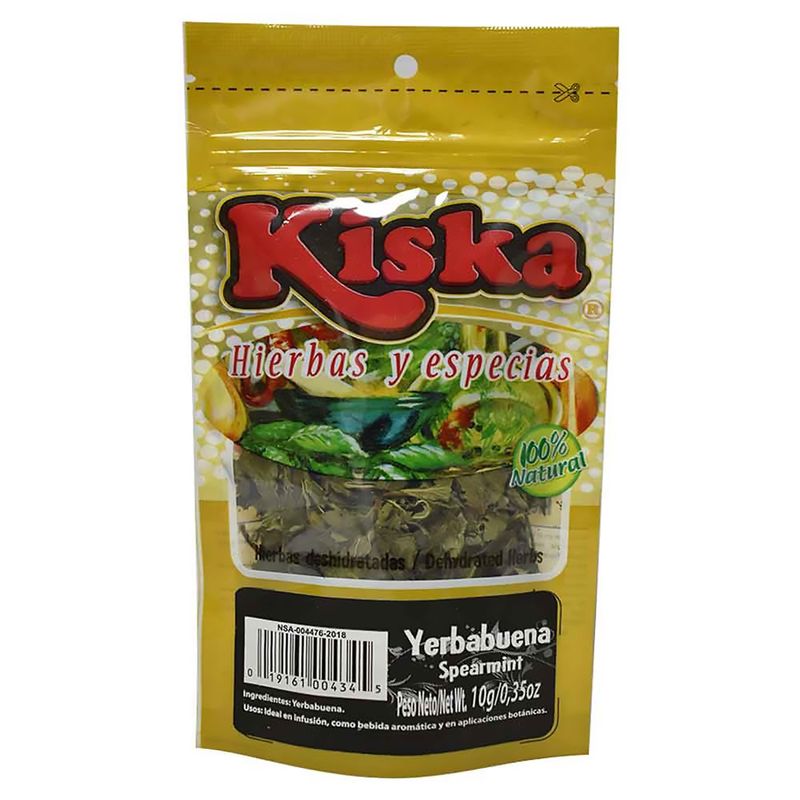 Kiska-Yerba-Buena-Spearmint-X-10-G-