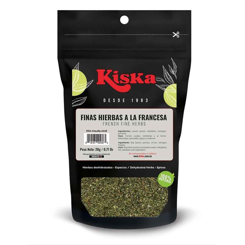 Kiska-Finas-Hierbsa-A-La-Francesa-X-20-G-