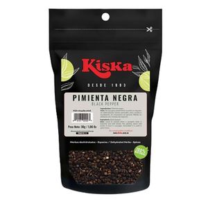Kiska Pimienta Negra Black Pepper X 30G