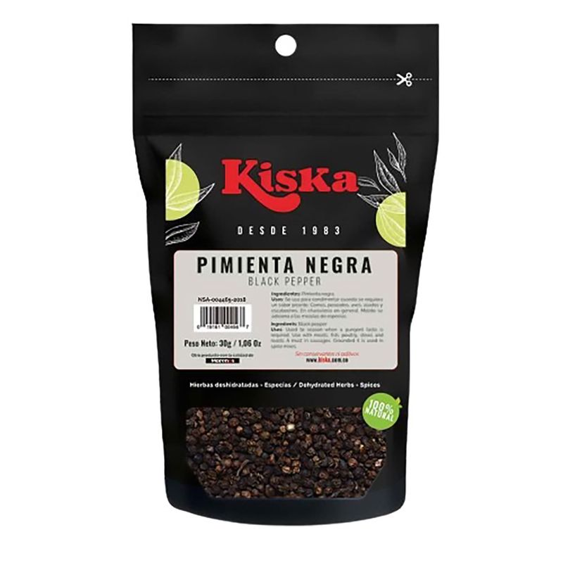 Kiska-Pimienta-Negra-Black-Pepper-X-30G-