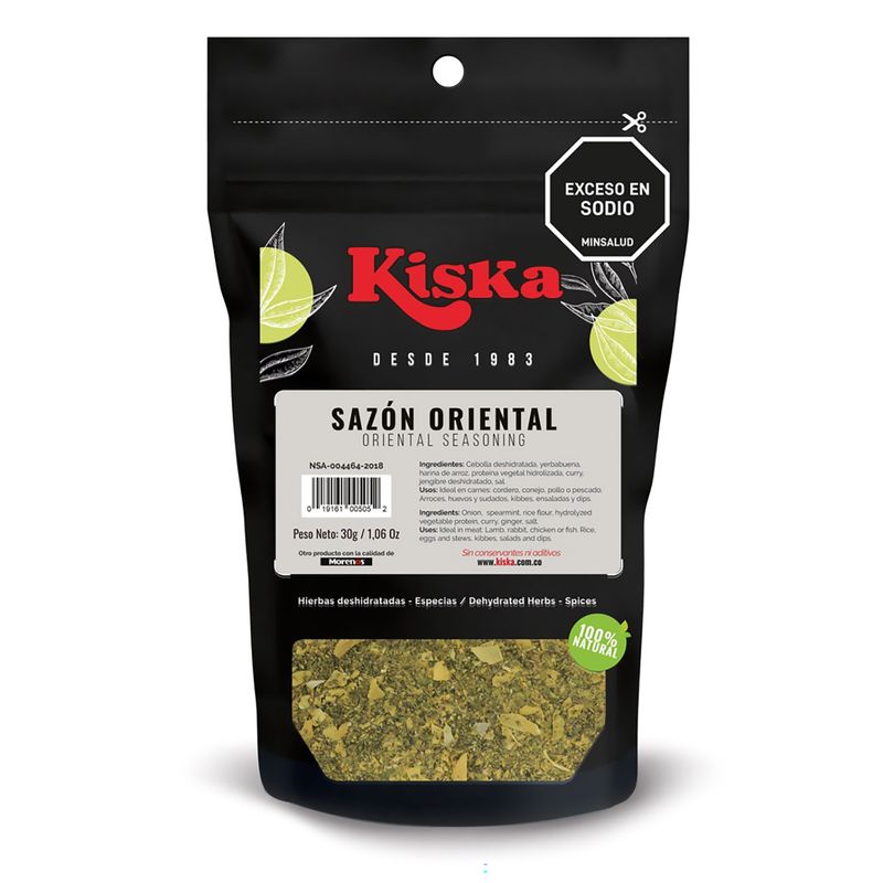 Kiska-Sazon-Oriental-X-30-G-