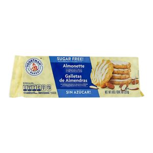 Galleta Almonette Sugar Free Voortman Pqx227G