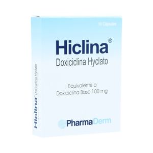 Hiclina Doxiciclina Hyclato Base X 100 Mg