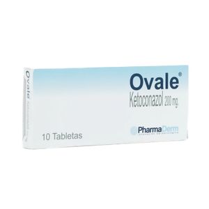 Ovale Ketoconazol X 200 Mg X 10 Tabletas