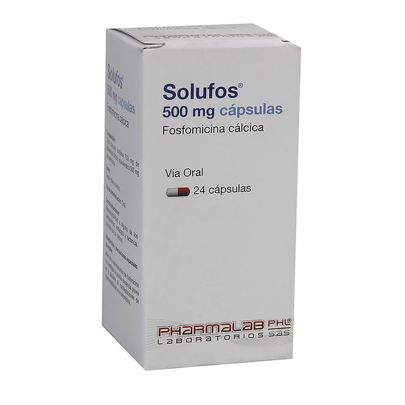 Solufos-500Mg--Fosfomicina--X-24-Tab
