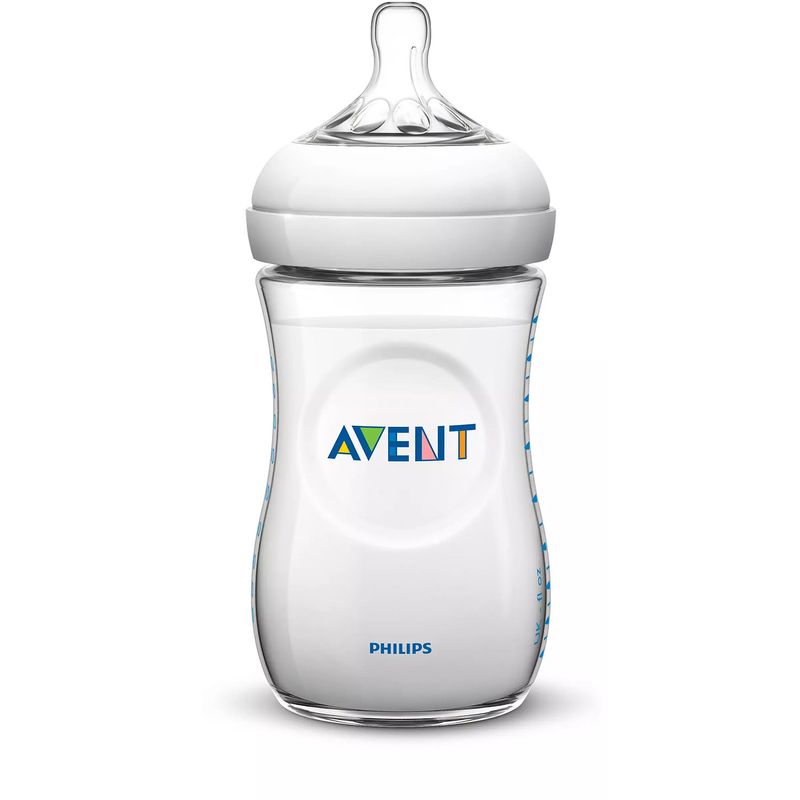 Avent-Tetero-Natural-9Oz--1M--X1--X-260Ml-Rf-Scf033-17--Transparentes-