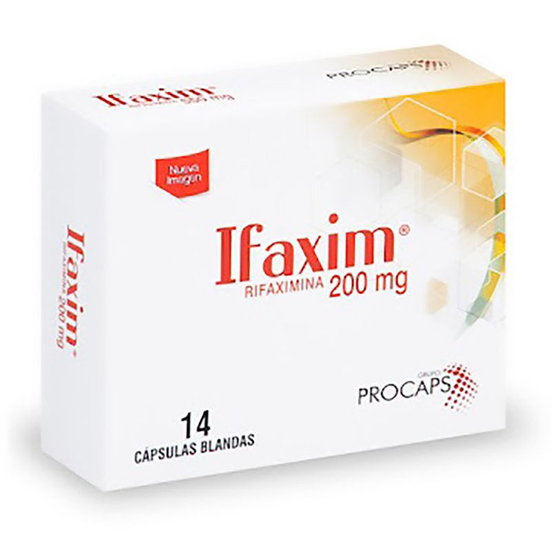 Ifaxim--Rifaximina--200Mg-X-14Cap.Blandas.Pc