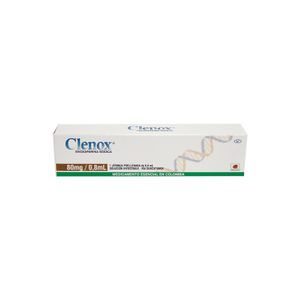 Clenox (Enoxaparina) 80Mg/0.8Ml X 1Jeringa Pc
