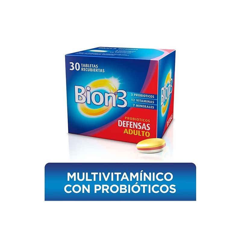 Bion-3-Adultos--Prob.Prebi.Minerales--X-30Tab-Mck