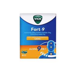 Vick Fort-9 6 Capsulas