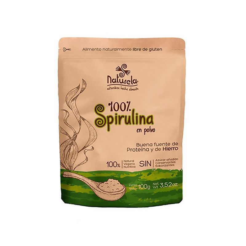 Naturela-Spirulina-100---Pura-En-Polvo-X-100Gr.Sf