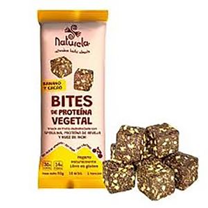 Naturela Bites De Proteina Vegetal  X 50G.