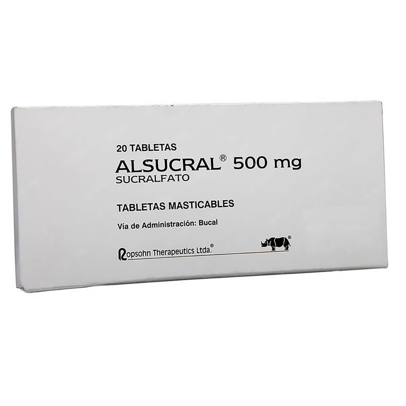 Alsucral--Sucralfato--500Mg-X-20Tab-