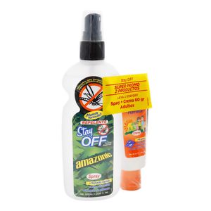 Rep Stay Off Spr.Amazon 120Ml+Cre 60Gr