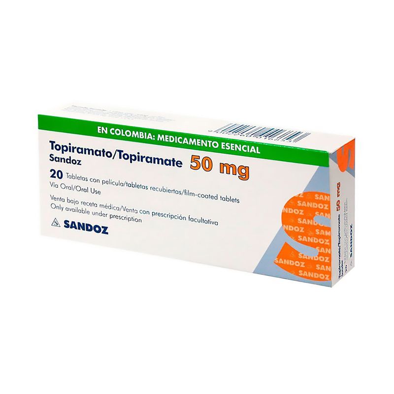 Topiramato-50Mg-X-20Tab.Sz