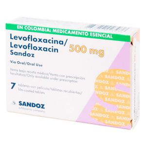 Levofloxacina 500Mg X 7Tab.Sz