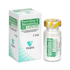 Penicilina G Benzatinica 1.200.000 U.I. Caja X 50 Ampollas