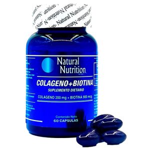 Colageno + Biotina Suplemento X 60 Capsula