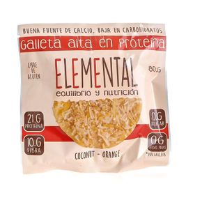Galleta  De Proteina Elemental Coconut