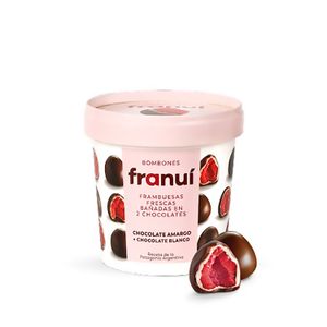 Franui Frambuesa En Chocolate Negro 150 Gr