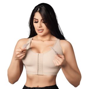 Brasier Postcirugia - Busto Espalda En Broche Talla 38