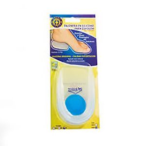 Talonera Espolon Calcaneo Punto Azul Silicona Talla 36-38 (M)