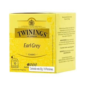 Te Earl Grey Twinings Cjx10Blx2G-20G
