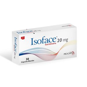 Isoface (Isotretinoina) 20Mg X 30Cap.Pc