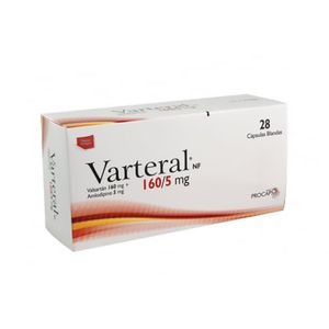 Varteral (Amlo-Valsar) 160/5Mg X 28Cap.Pc