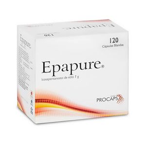 Epapure (Icosapentanoato De Etilo) X 120 Com
