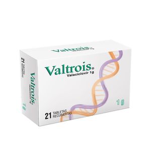 Valtrois (Valaciclovir) 1G X 21 Tab