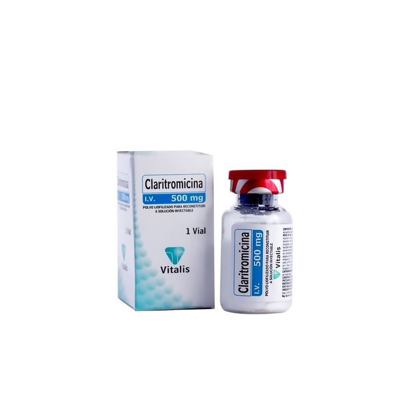 Claritromicina-500Mg-Vial