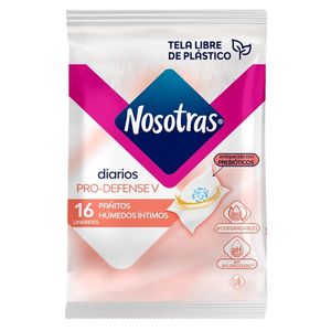 Panos Humedos Nosotras Intimo  Pro-Defense V X 16Und