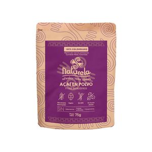 Naturela Acai En Polvo 100% Pura Fruto Amazonico X 75G.