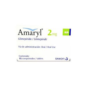 Amaryl (Glimepirida) 2Mg X 15Comp.Sn