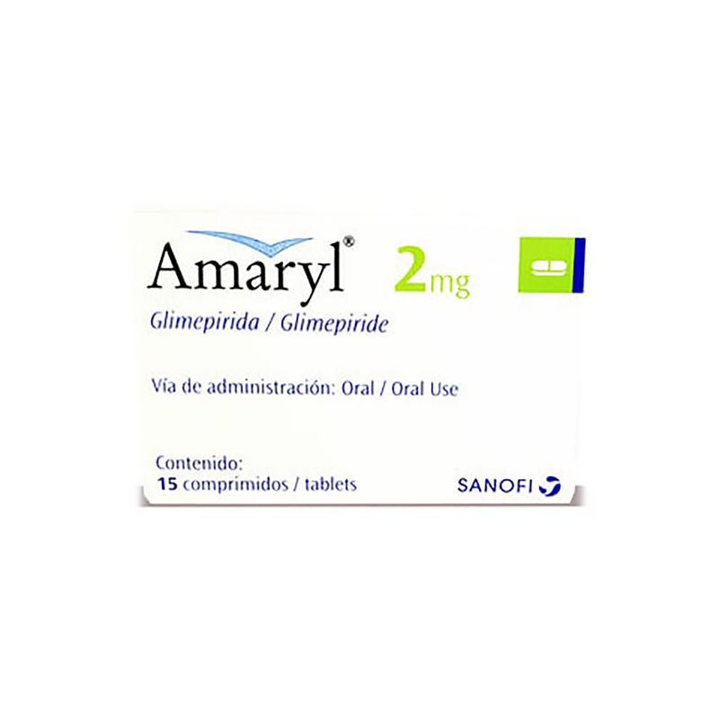 Amaryl--Glimepirida--2Mg-X-15Comp.Sn