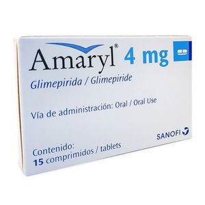 Amaryl (Glimepirida) 4Mg X 15Comp.Sn