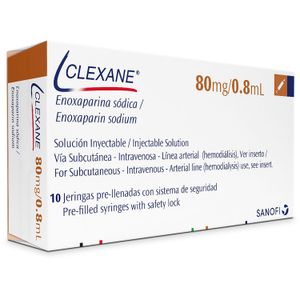 Clexane (Enoxaparina) 80Mg/0.8Ml X 10 Jer.Pre
