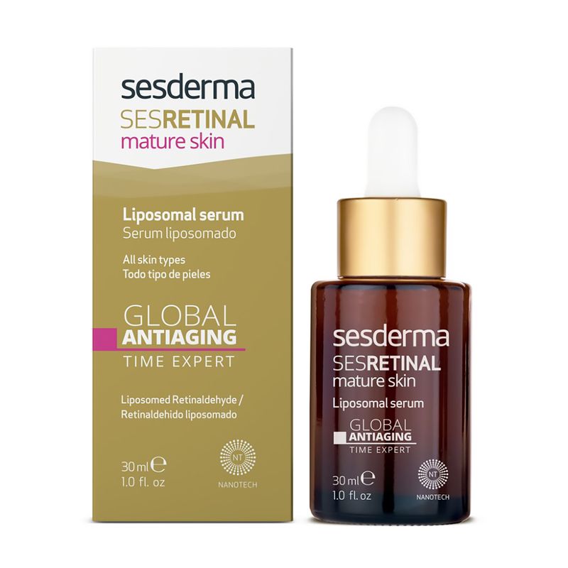 Sesderma-Kit---Sesretinal-Mature-Skin-Serun-Liposomado-X-30-Ml---Sesvitamina-C-Crema-Facial-X-50-Ml