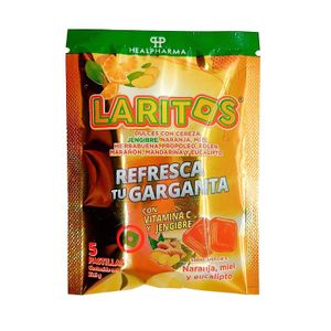 Laritos Naranja Miel 30 Sbs 5 Pastillas