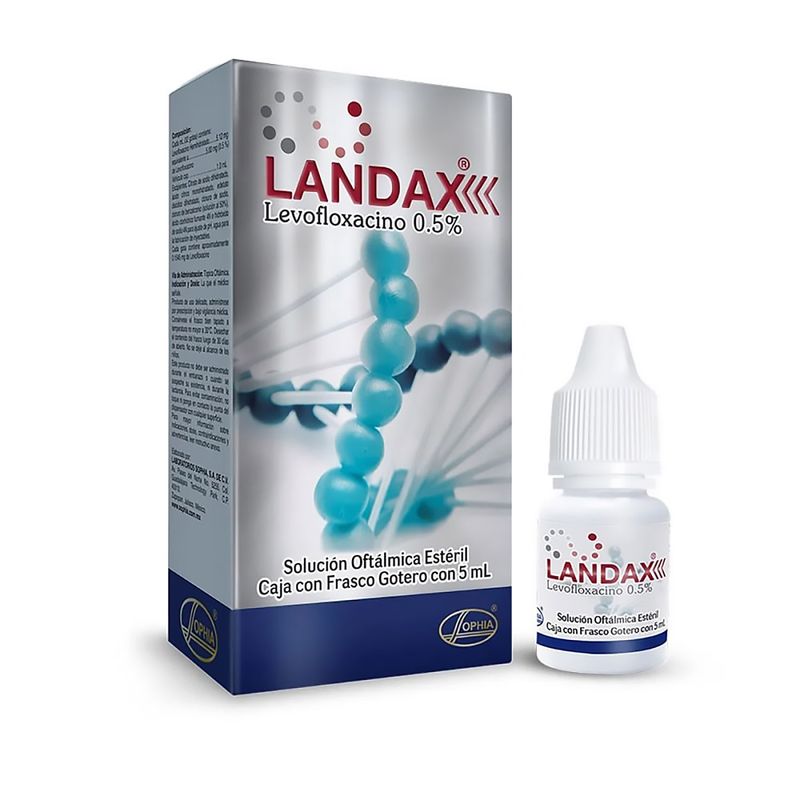 Landax--Levofloxacino-0.5---X--5-Ml