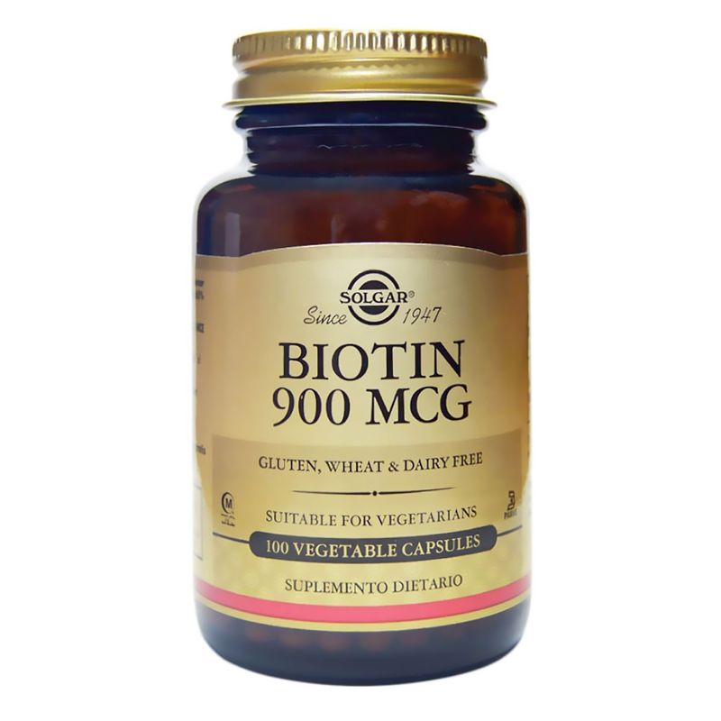 Biotin-900Mcg-X-100-Tab-Solgar-----
