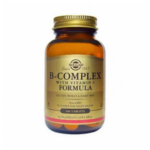 B-Complex With Vitamin C Formula Suplementos Dietario X 100 Tab