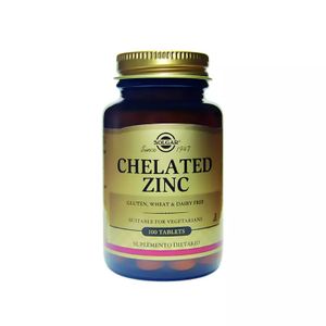 Chelated Zinc X 100 Tab. Solgar