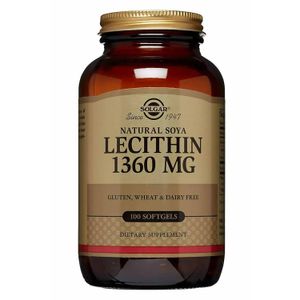 Lecithin 1360 Mg X 100Cap.Sg