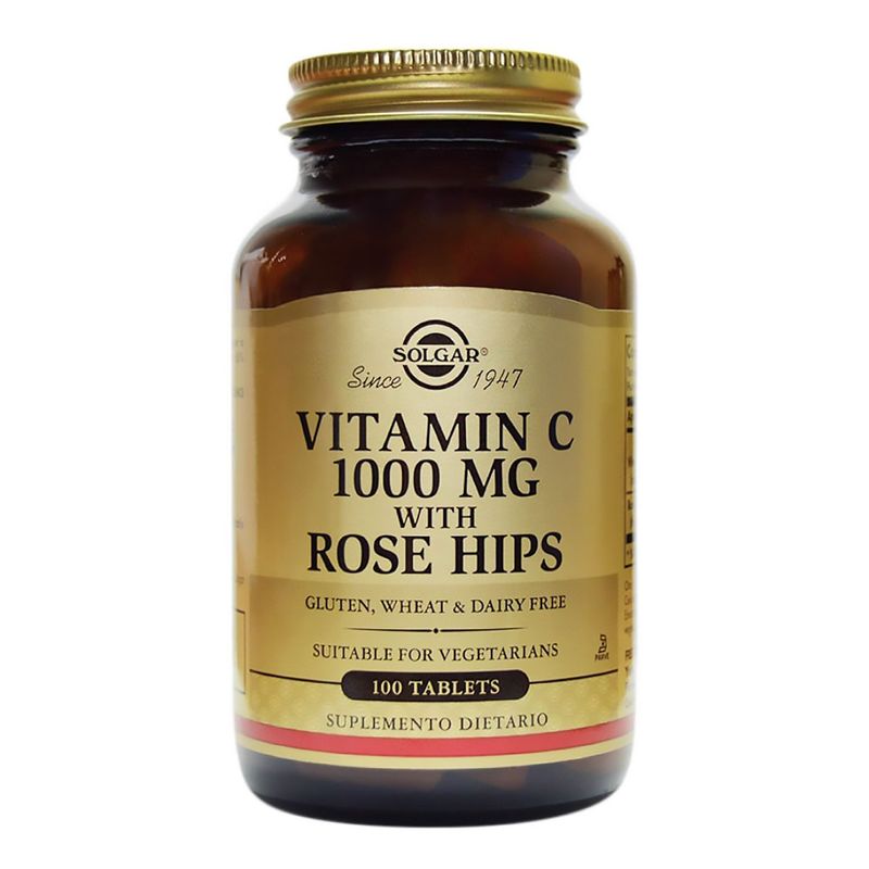 Vitamin-C-1000Mg-Rose-Hips-X-100-Tab-Solgar