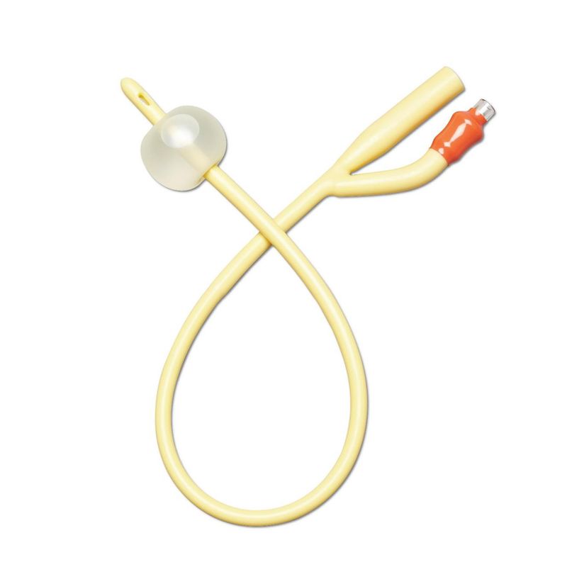 Catheter--Foley-2Vias-Silicone-Coated-Latex-Ref-7650518-