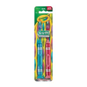 Gum Soft Metallics Cep.Dental Crayola +5  X 2Ud Sa
