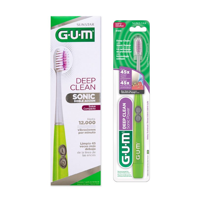 Gum-Deep-Clean-Sonic-Doble-Accion-Cepillo-Electrico--1-Cepillo-De-Bateria-Mas-Tapa-Bateria-Aaa--